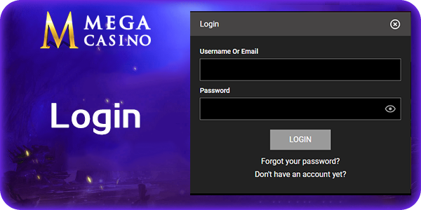 MEGA Casino-login